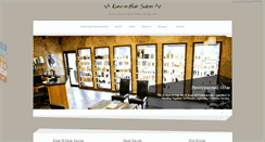 Desktop Screenshot of kare-n-hairsalon.com